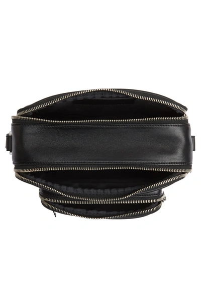 Shop Alexander Wang Washed Leather Crossbody Bag - Black