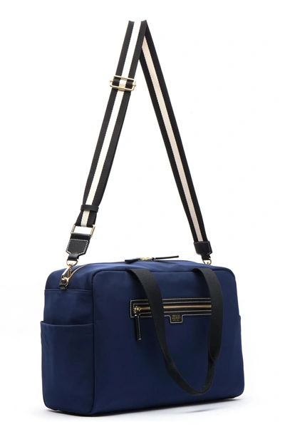 Shop Frances Valentine Bradley Overnight Carryall - Blue In Navy