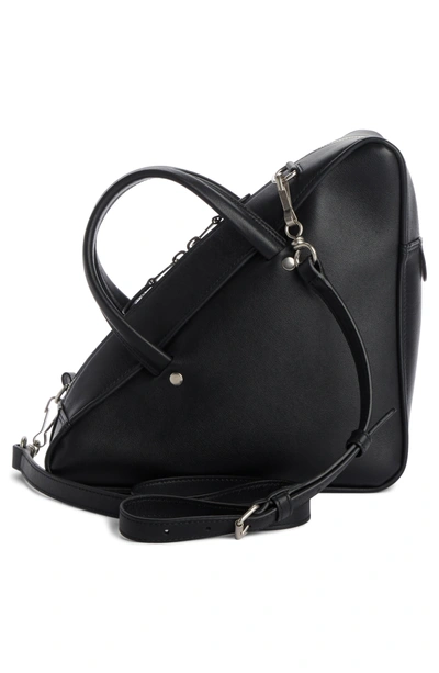 Shop Balenciaga Small Triangle Duffle Bag - Black In 1000 Noir