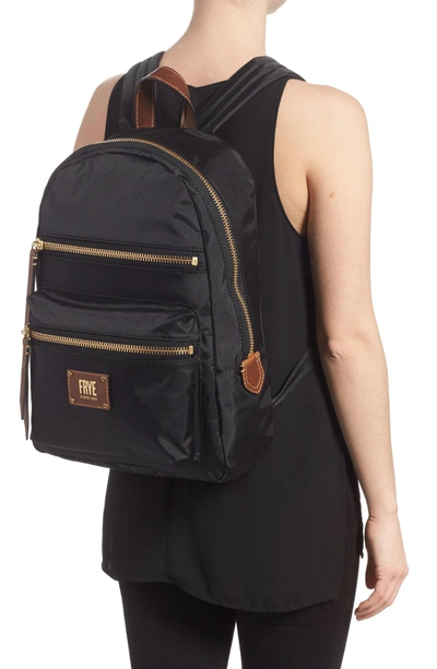 Shop Frye Ivy Nylon Backpack - Black
