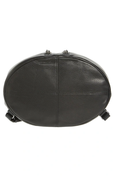 Shop Allsaints Fetch Leather Backpack - Black