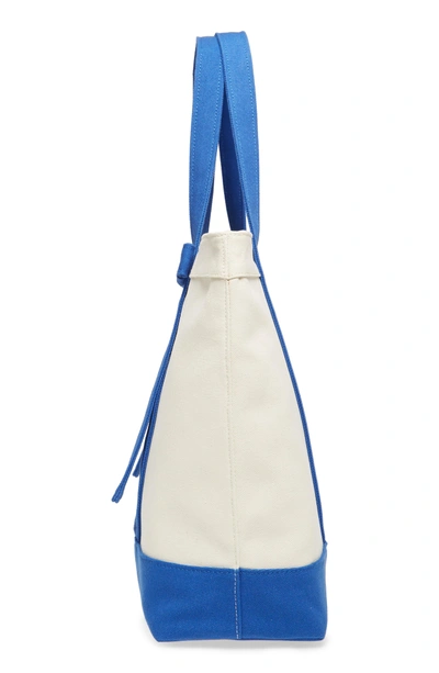 Shop Draper James Howdy Canvas Tote - Beige In Natural