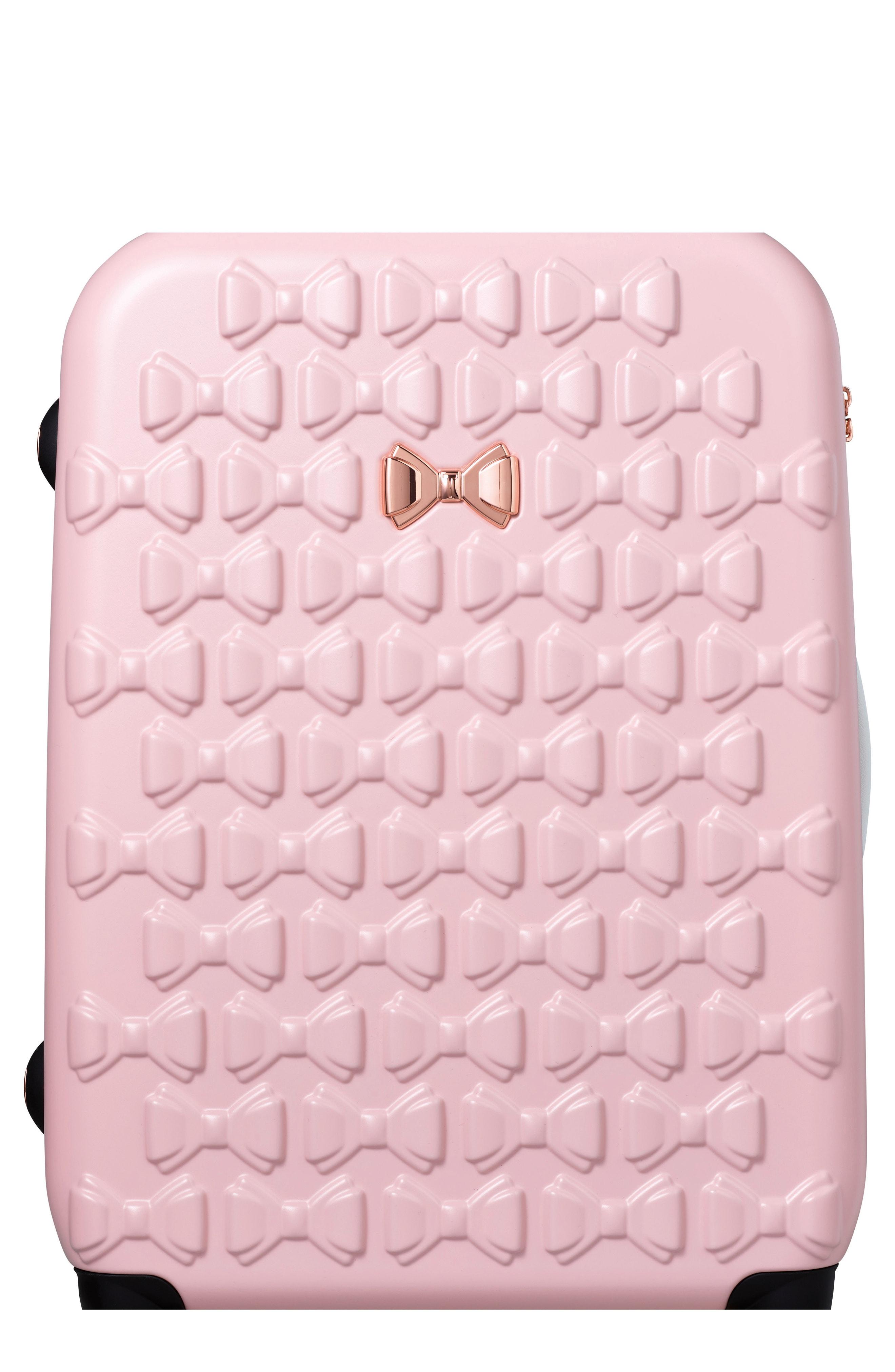 ted baker pink luggage