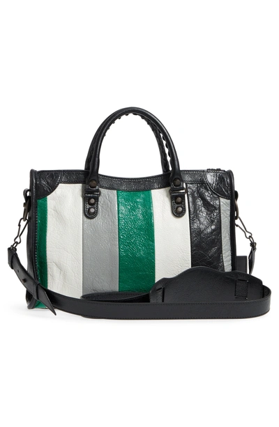 classic city leather tote