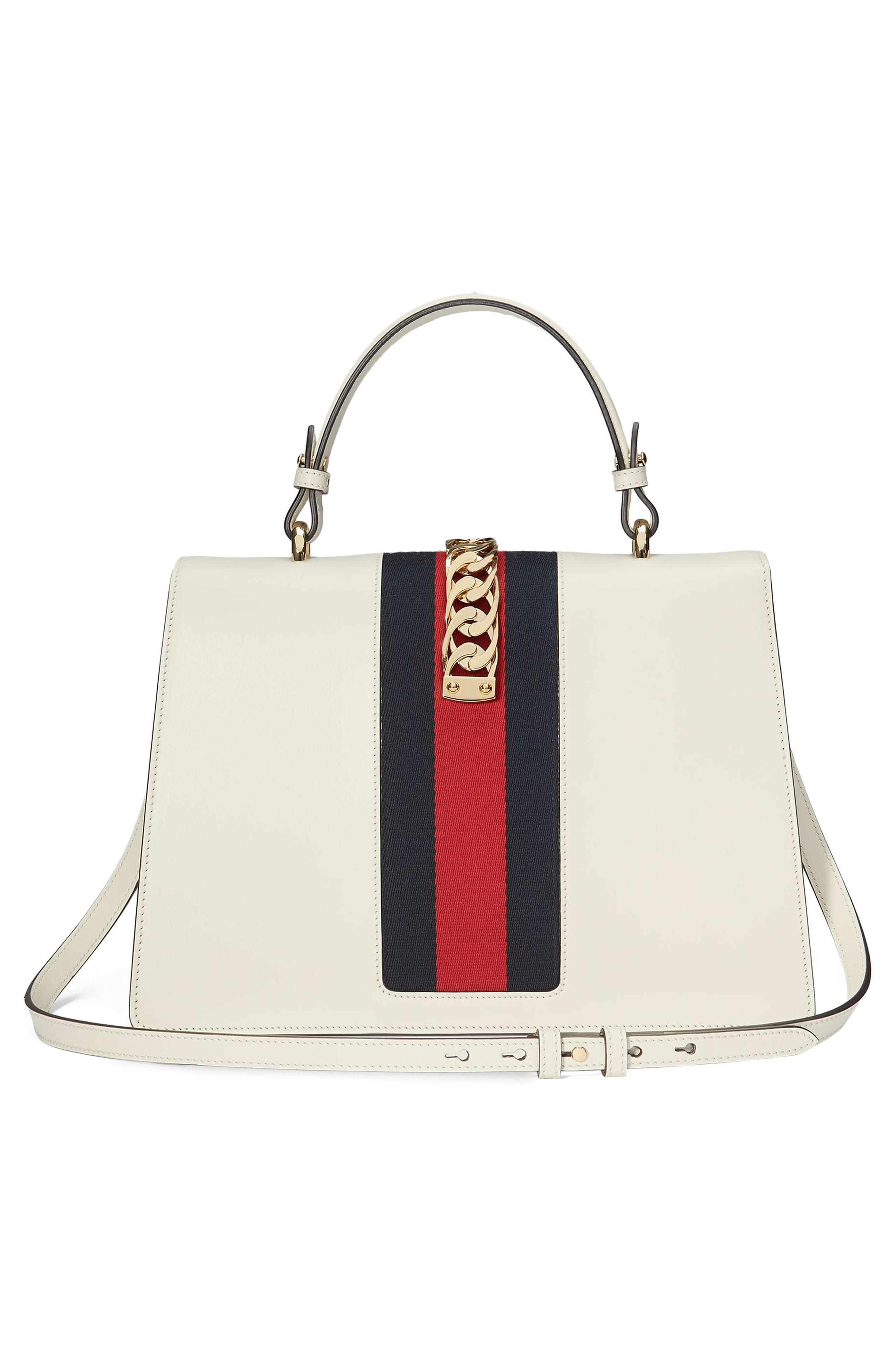 gucci sylvie top handle