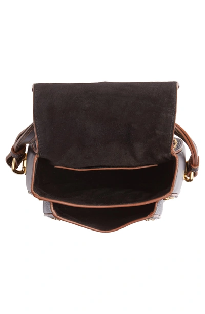 Shop Miu Miu Dahlia Leather Shoulder Bag - Black
