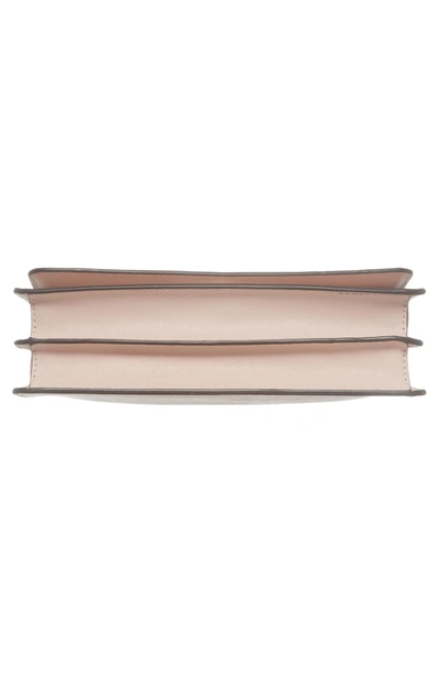 Michael Michael Kors Large Daniela Leather Crossbody Bag - Pink In Soft Pink