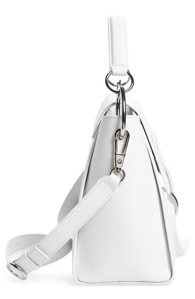 Shop 3.1 Phillip Lim / フィリップ リム Leigh Top Handle Leather Satchel In Off White