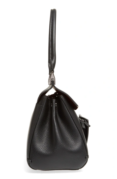 Shop Longchamp Madeleine Leather Satchel - Black