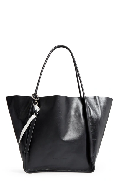 Shop Proenza Schouler Extra Large Leather Tote - Black