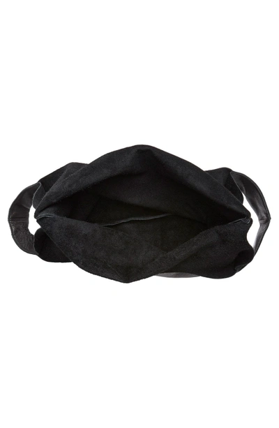 Shop Baggu Leather Tote - Black