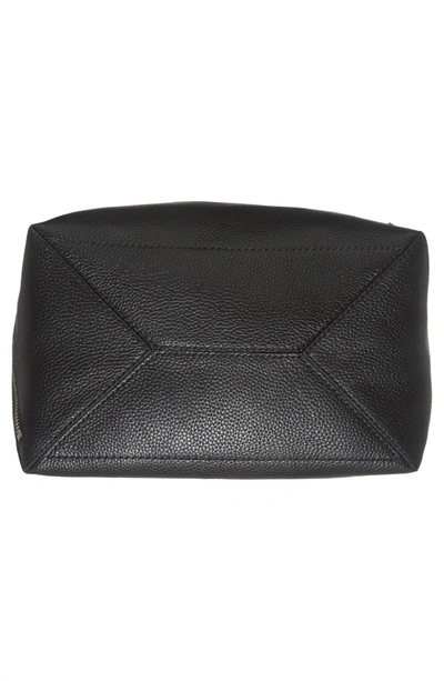 Shop Proenza Schouler Medium Leather Hobo Bag - Black