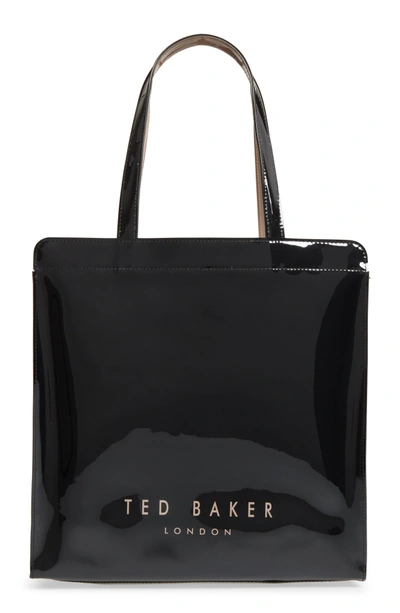 Shop Ted Baker Large Vallcon Core - Icon Pvc Tote - Black