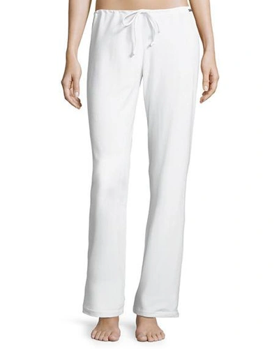 Shop La Perla New Project Drawstring Lounge Pants In White