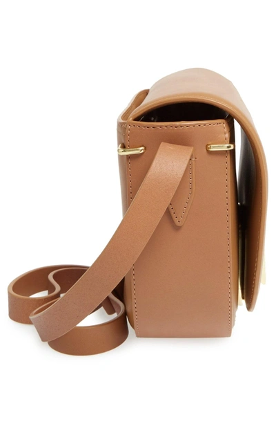 Shop 3.1 Phillip Lim / フィリップ リム Alix Leather Saddle Bag - Brown In Camel