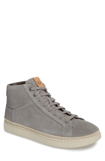 Ugg Cali High Top Sneaker In Seal Leather | ModeSens