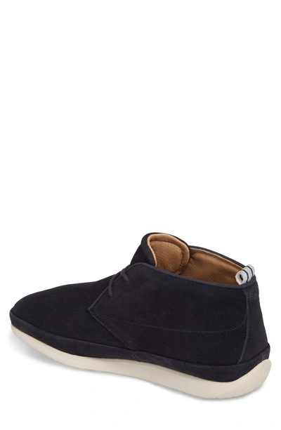 Shop Ugg Cali Chukka Boot In Navy Leather