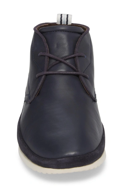 Shop Ugg Cali Chukka Boot In Navy/navy Leather