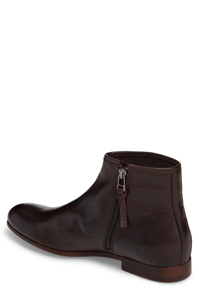 Shop Ted Baker Prugna Zip Boot In Brown Leather