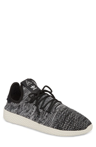 Shop Adidas Originals Pharrell Williams Tennis Hu Sneaker In Chalk White/ Core Black/ White