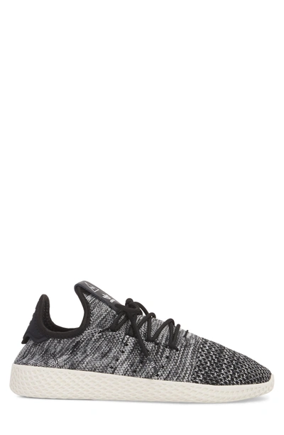 Shop Adidas Originals Pharrell Williams Tennis Hu Sneaker In Chalk White/ Core Black/ White