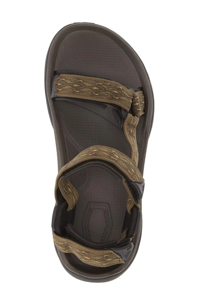 Shop Teva 'terra Fi 4' Sandal In Madang Olive/ Webbing