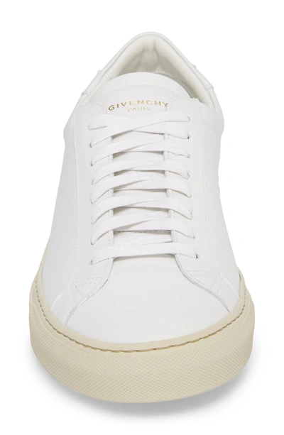 Shop Givenchy 'urban Knots Lo' Sneaker In White/ Beige Leather