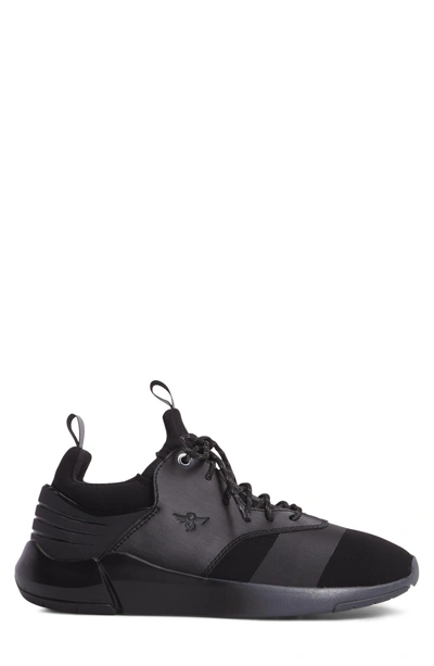 Shop Creative Recreation Motus Sneaker In Black Reflective Leather