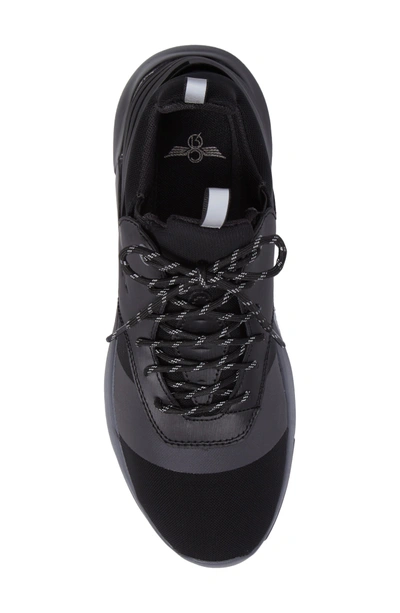 Shop Creative Recreation Motus Sneaker In Black Reflective Leather
