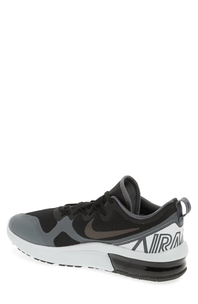 Shop Nike Air Max Fury Running Shoe In Black/ Multi-color-dark Grey