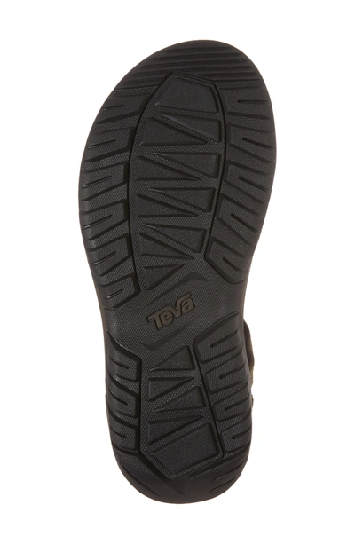 Shop Teva Hurricane Xlt 2 Sandal In Black/ Olive Nylon