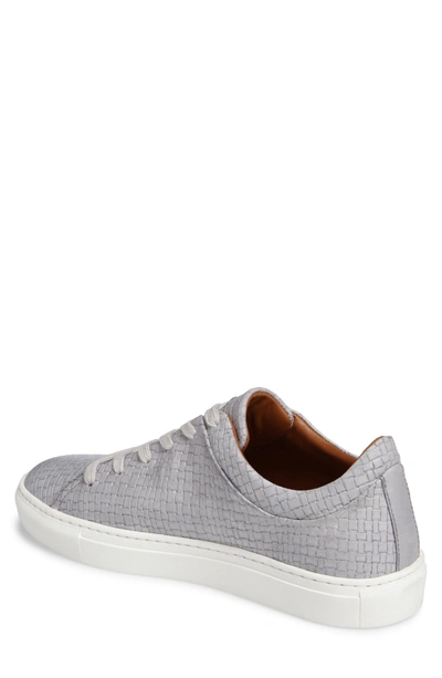 Shop Aquatalia Alaric Sneaker In Light Grey