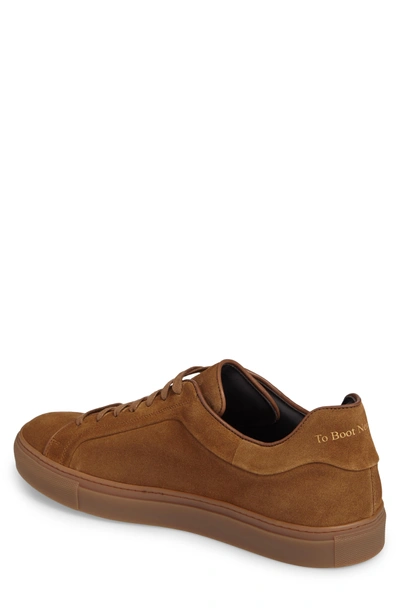Shop To Boot New York Marshall Sneaker In Brown Suede Leather