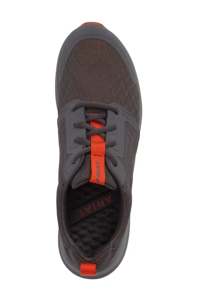 Shop Ariat 'fuse' Sneaker In Forged Iron
