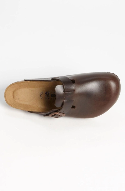 Birkenstock 'boston Soft' Clog In Brown