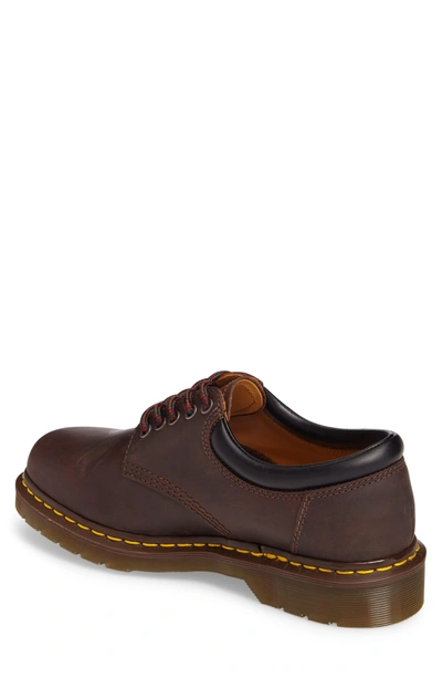 Dr. Martens Water Repellent Plain Toe Derby In Gaucho