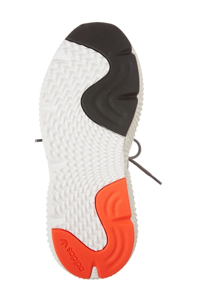 Shop Adidas Originals Prophere Sneaker In Grey/ White/ Solar Red