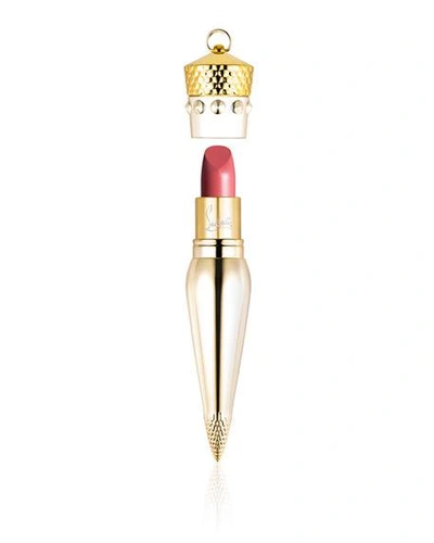 Shop Christian Louboutin Silky Satin Lip Colour Lipstick In Belly Bloom