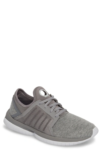 Shop K-swiss Tubes Millennia Sneaker In Gray/ White