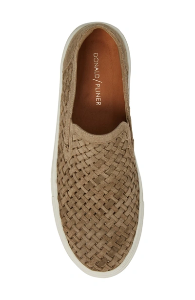 Shop Donald J Pliner Clark Slip-on In Sand