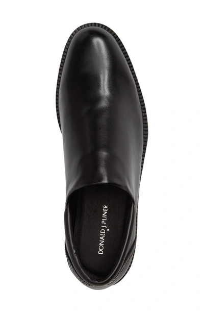 Shop Donald J Pliner Edell 2 Venetian Loafer In Black Leather