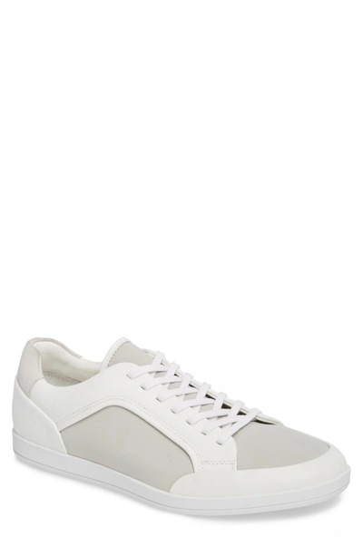 Shop Calvin Klein Masen Sneaker In White Lyrcra