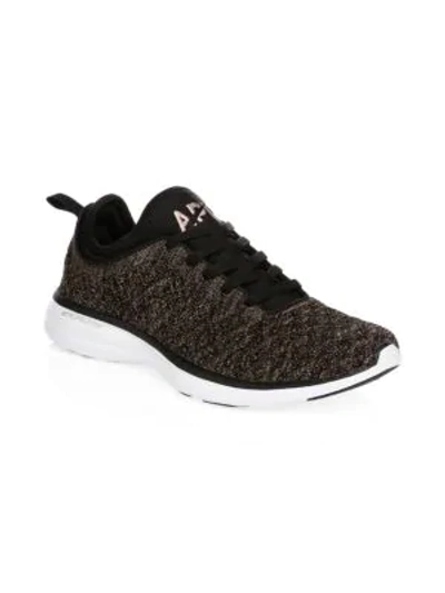 Shop Apl Athletic Propulsion Labs Low-top Sneakers In Black Red
