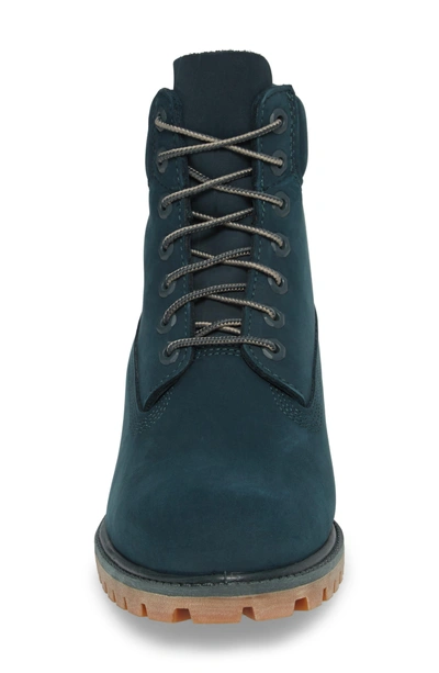 Shop Timberland 'six Inch Classic Boots Series - Premium' Boot In Royal Blue Waterbuck