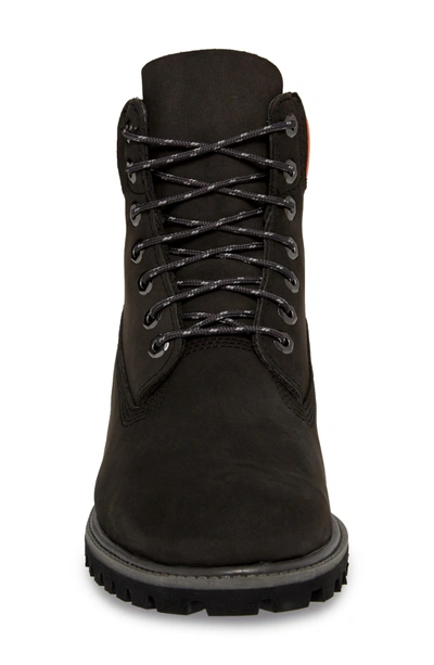 Shop Timberland 'six Inch Classic Boots Series - Premium' Boot In Metal Grey Leather