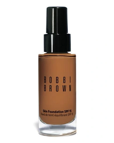 Shop Bobbi Brown Skin Foundation Spf 15 In Warm Almond