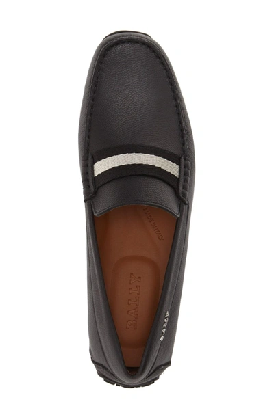 Shop Bally 'pearce' Driving Shoe In Black Leather