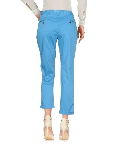 Shop Myths Casual Pants In Azure