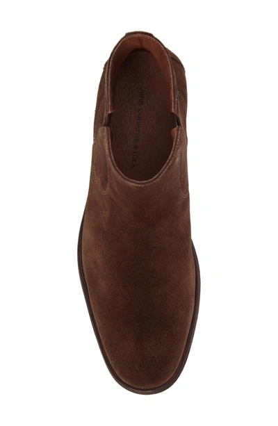 Shop John Varvatos Waverley Chelsea Boot In Antique Suede