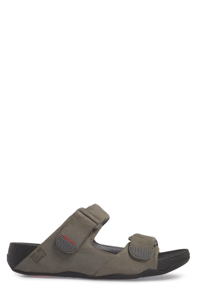 Shop Fitflop Gogh Sport Slide Sandal In Charcoal